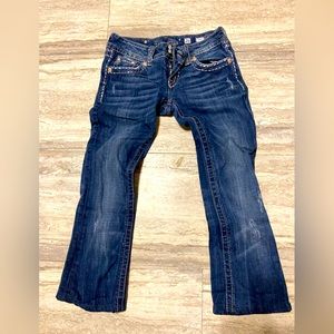 Miss me capris size 26